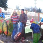 Hit u frymburské sjezdovky – tubing