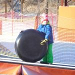 Hit u frymburské sjezdovky – tubing