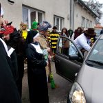 Maškary dnes odpoledne řádily ve Stádlci