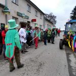 Maškary dnes odpoledne řádily ve Stádlci