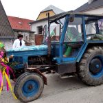 Maškary dnes odpoledne řádily ve Stádlci