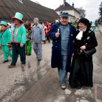Maškary dnes odpoledne řádily ve Stádlci