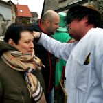 Maškary dnes odpoledne řádily ve Stádlci