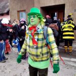 Maškary dnes odpoledne řádily ve Stádlci