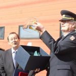 Hasiči v Jindřichově Hradci se rozloučili s ředitelem Janem Všetečkou