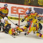 FOTOREPORTÁŽ: Třetí výhra v řadě! Hokejisté Motoru bojují o postup jako lvi