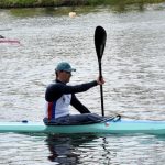Olympijská vítězka fandila na břehu řeky Otavy