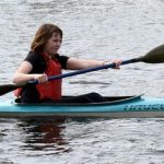 Olympijská vítězka fandila na břehu řeky Otavy