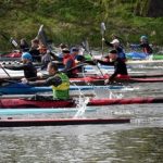 Olympijská vítězka fandila na břehu řeky Otavy