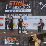 Ve Strakonicích se představily závody Stihl Timbersports