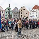 Český Krumlov slavil 72. výročí konce války