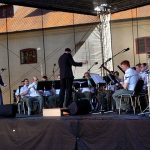 Armádní orchestr zahrál před zaplněným nádvořím Kotnova