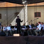 Armádní orchestr zahrál před zaplněným nádvořím Kotnova
