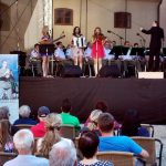 Armádní orchestr zahrál před zaplněným nádvořím Kotnova