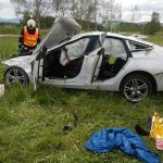 Tragická nehoda u Bujanova. Mrtvý řidič, druhý v kritickém stavu. Doplněny fotografie