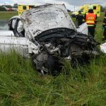 Tragická nehoda u Bujanova. Mrtvý řidič, druhý v kritickém stavu. Doplněny fotografie