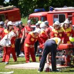 Okrskovou soutěž vyhráli domácí hasiči z Pamětic a ženy z Čížové