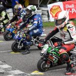 Na hradišťském kopci se proháněly malé motorky