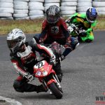Na hradišťském kopci se proháněly malé motorky
