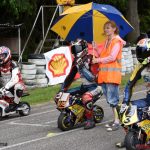 Na hradišťském kopci se proháněly malé motorky