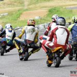 Na hradišťském kopci se proháněly malé motorky