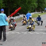 Na hradišťském kopci se proháněly malé motorky