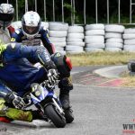 Na hradišťském kopci se proháněly malé motorky