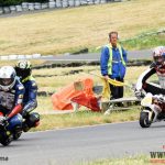Na hradišťském kopci se proháněly malé motorky
