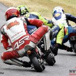 Na hradišťském kopci se proháněly malé motorky