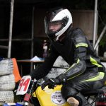 Na hradišťském kopci se proháněly malé motorky