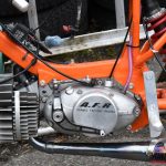 Na hradišťském kopci se proháněly malé motorky
