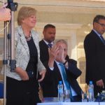 Prezident Miloš Zeman debatoval s lidmi Milevsku. Mladíka s píšťalkou málem inzultovali