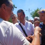 Prezident Miloš Zeman debatoval s lidmi Milevsku. Mladíka s píšťalkou málem inzultovali