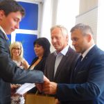 Učněm roku milevské střední odborné školy se stal Vojtěch Krejča