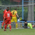 Zase za rok, skandovali fotbalisté Junioru u dudáka na náměstí