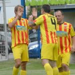 Zase za rok, skandovali fotbalisté Junioru u dudáka na náměstí