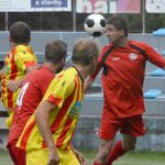 Zase za rok, skandovali fotbalisté Junioru u dudáka na náměstí