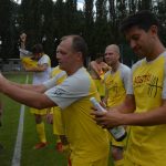 Zase za rok, skandovali fotbalisté Junioru u dudáka na náměstí