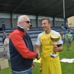 Zase za rok, skandovali fotbalisté Junioru u dudáka na náměstí