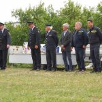 Nedvědičtí dobrovolní hasiči předvedli historickou stříkačku i útok