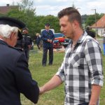 Nedvědičtí dobrovolní hasiči předvedli historickou stříkačku i útok