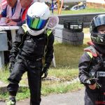 Na Hradišti se jel třetí závod republikového šampionátu v kartingu