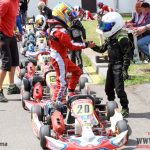 Na Hradišti se jel třetí závod republikového šampionátu v kartingu