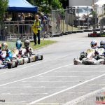 Na Hradišti se jel třetí závod republikového šampionátu v kartingu