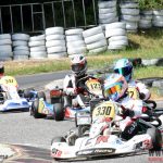Na Hradišti se jel třetí závod republikového šampionátu v kartingu