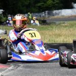 Na Hradišti se jel třetí závod republikového šampionátu v kartingu