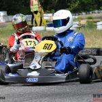 Na Hradišti se jel třetí závod republikového šampionátu v kartingu