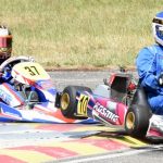 Na Hradišti se jel třetí závod republikového šampionátu v kartingu