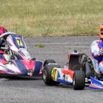 Na Hradišti se jel třetí závod republikového šampionátu v kartingu