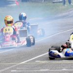 Na Hradišti se jel třetí závod republikového šampionátu v kartingu
